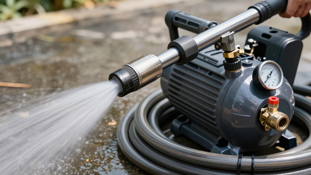 adjust pool cleaner jet pressure