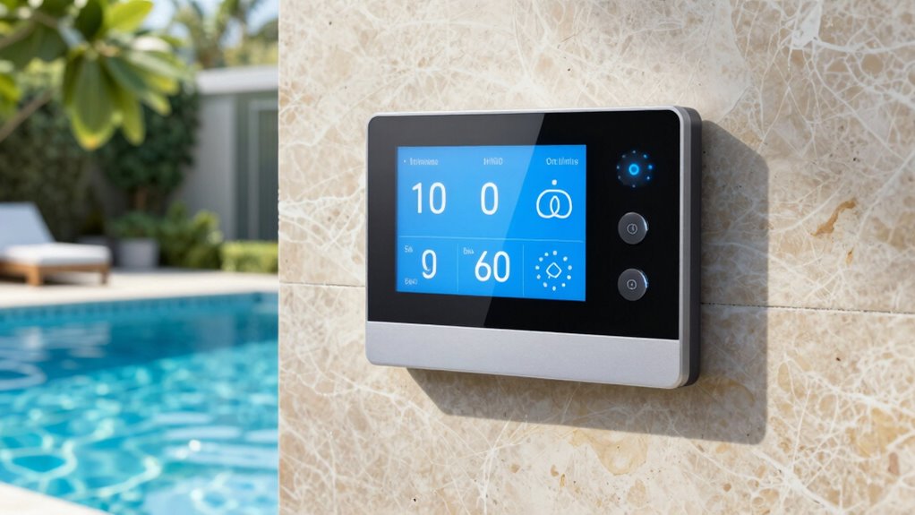 adjust pool temperature cycles