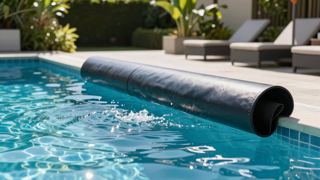 adjust pool temperature to conserve