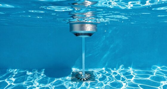 adjusting skimmer and drain