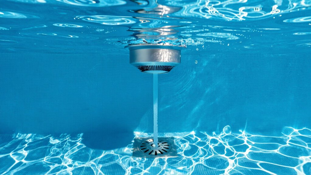 adjusting skimmer and drain