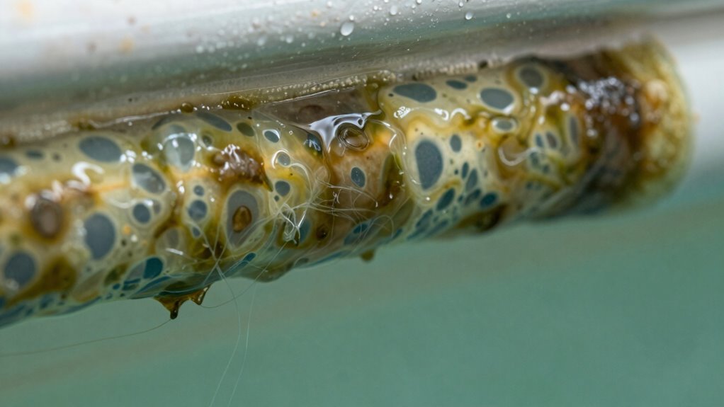 biofilms form in pool plumbing