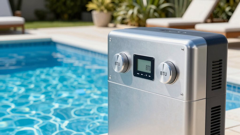 calculate pool heating needs