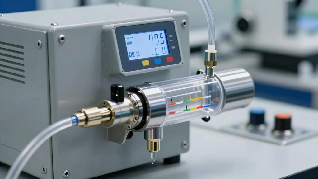 calibrate dosing pump output