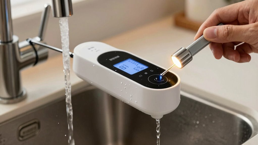 calibrate water sensor regularly