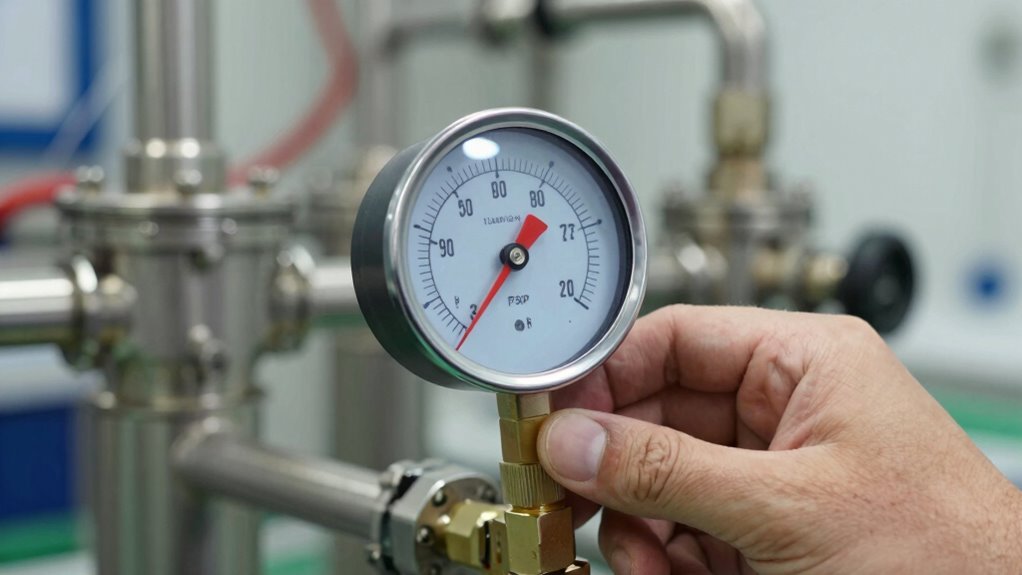 check gauge placement accuracy