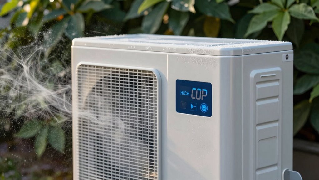 choose efficient high cop heat pumps