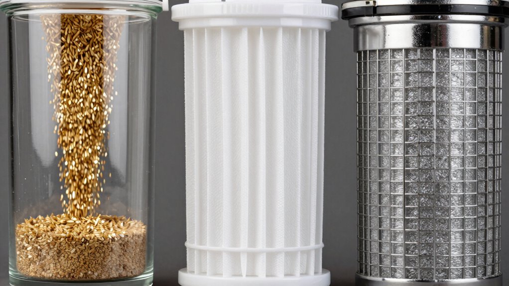 choosing pool filter types