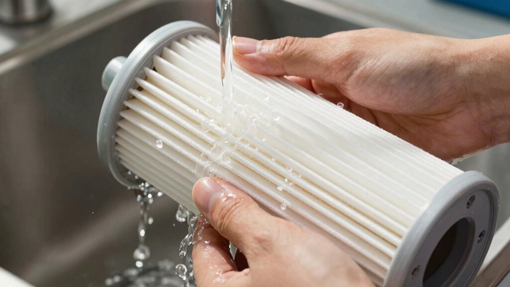 clean inspect handle gently