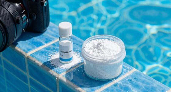 cyanuric acid s chlorine stabilization
