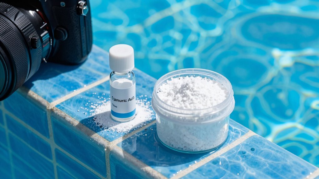 cyanuric acid s chlorine stabilization