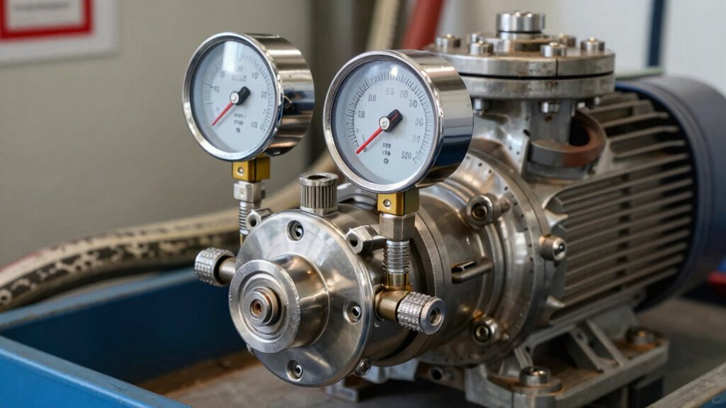 detects low water pressure