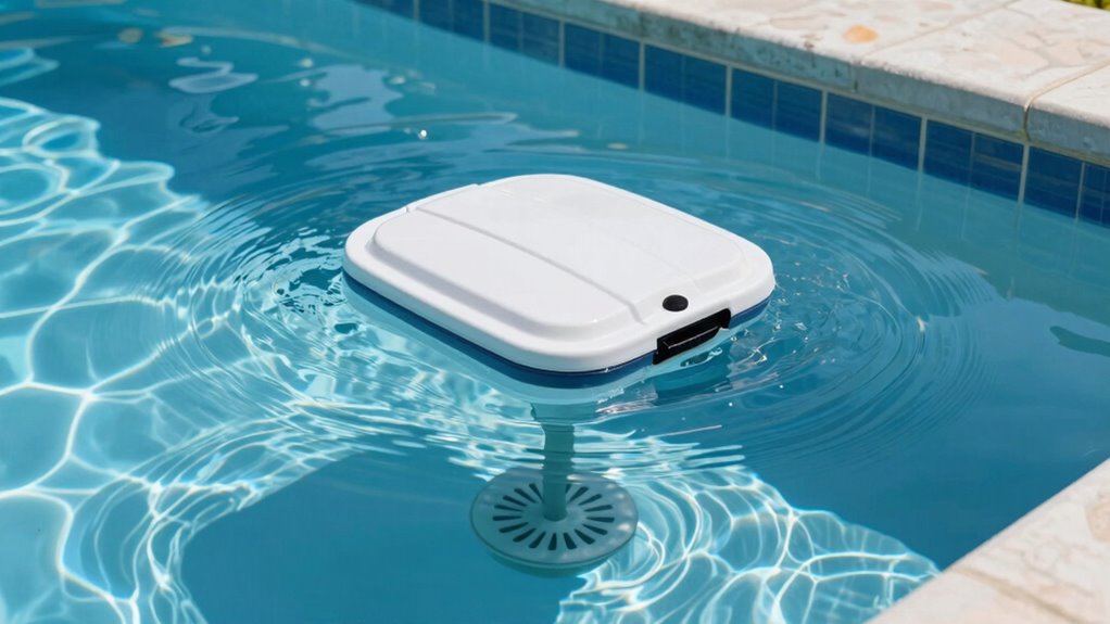 even water flow keeps clean