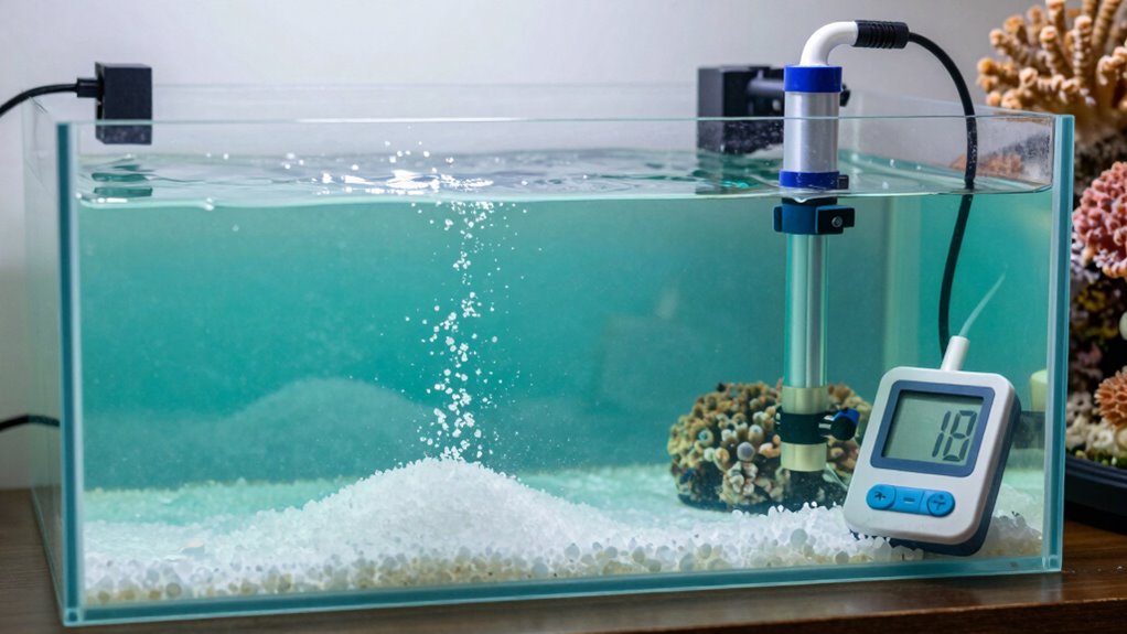 gradual accurate salinity adjustment