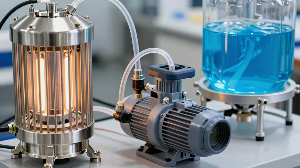 heater pump sanitizer integration