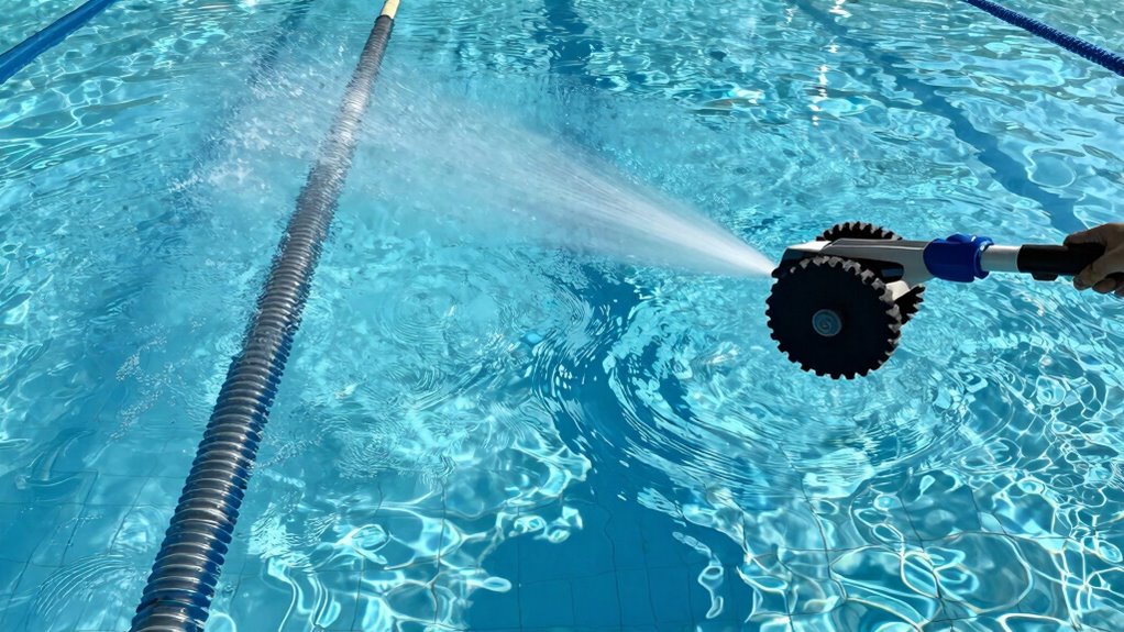 hydraulics impact cleaning performance