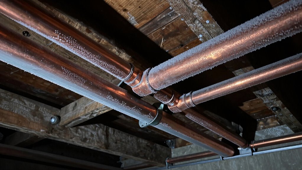 insulation prevents pipe freezing