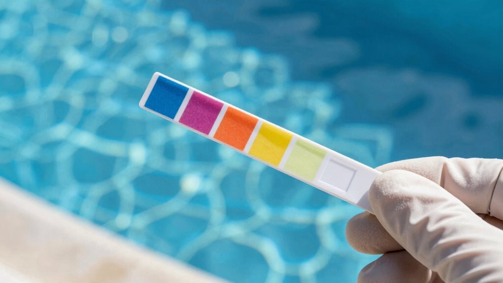 interpreting chlorine test results