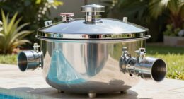 larger filters simplify water management