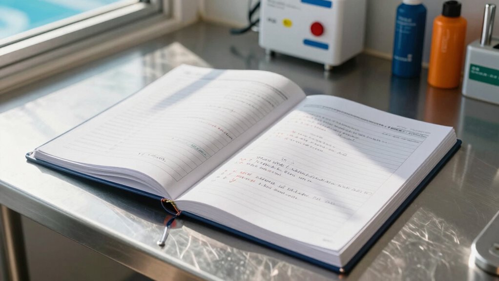 maintain accurate pool records