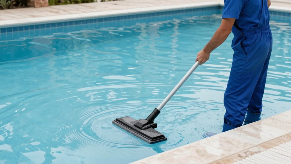 maintain chemical balance regularly