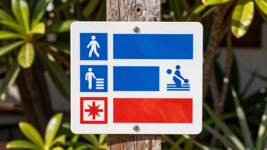 material choice enhances visibility