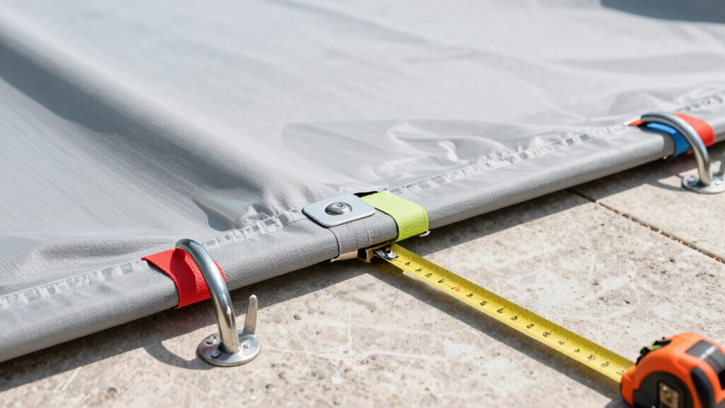 measure pool features accurately