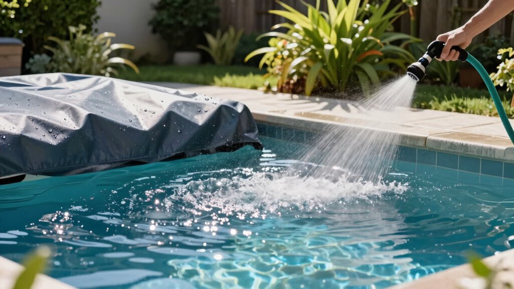 minimize evaporation with maintenance