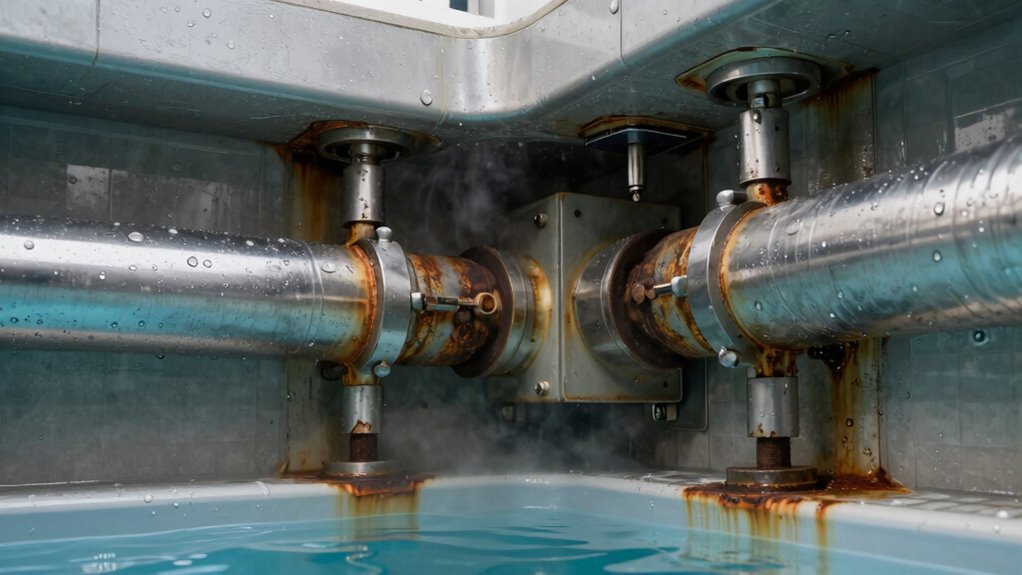 moisture and chemical corrosion