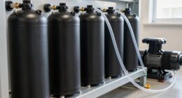 optimal pre filter canister placement