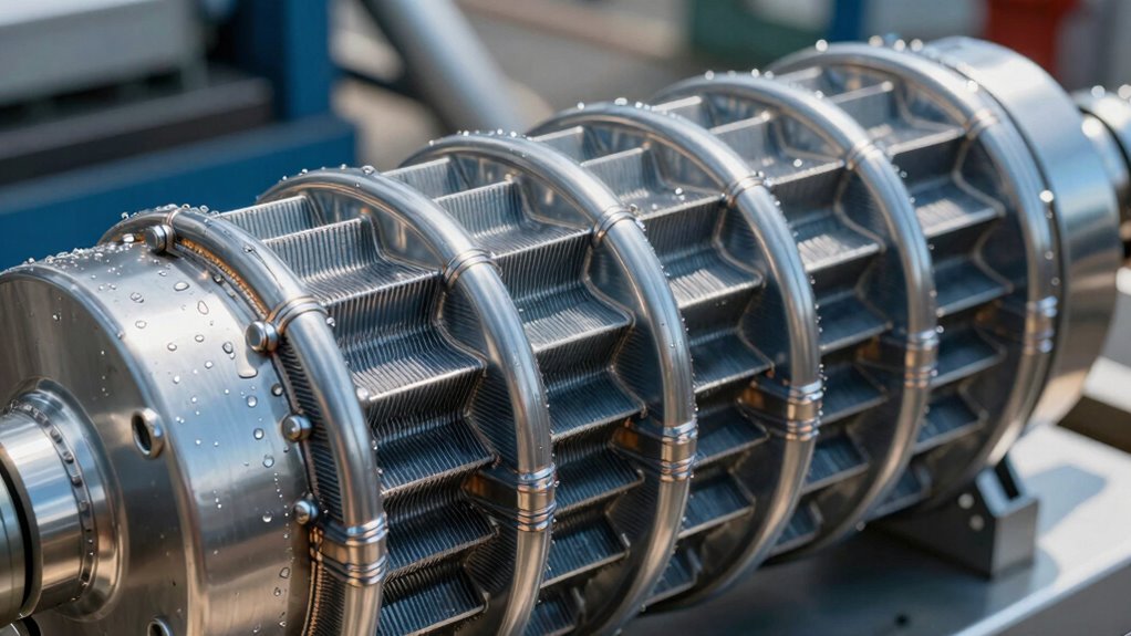 optimized titanium heat exchanger design