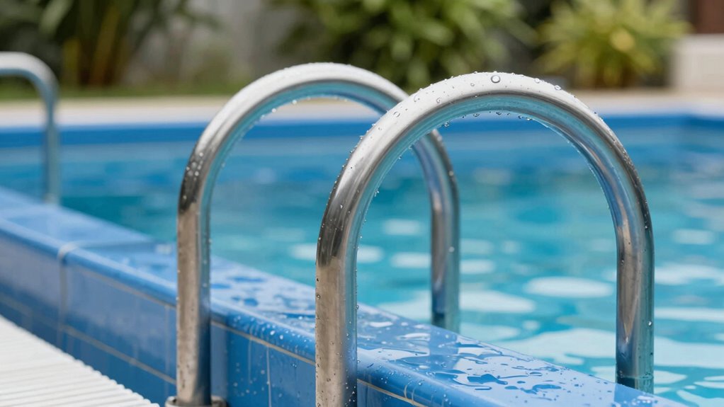 pool chemicals and salt corrosion