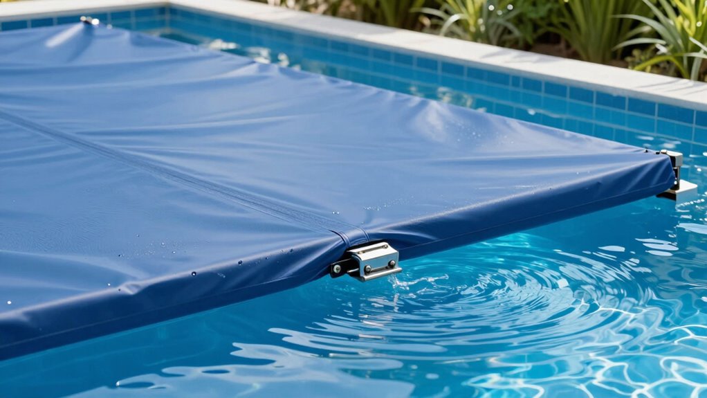 pool cover inspection and storage