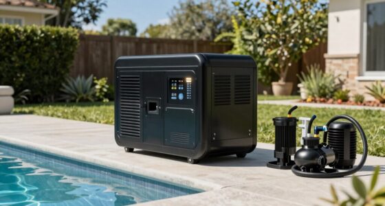 pool equipment generator safety