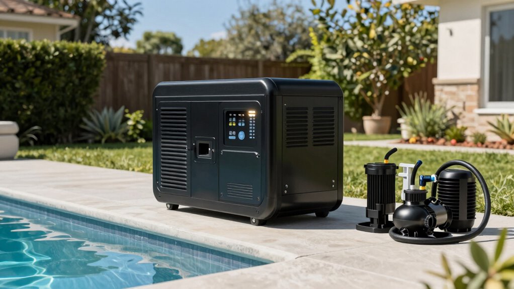 pool equipment generator safety