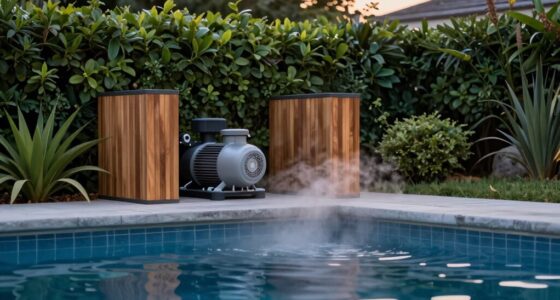 pool equipment noise reduction