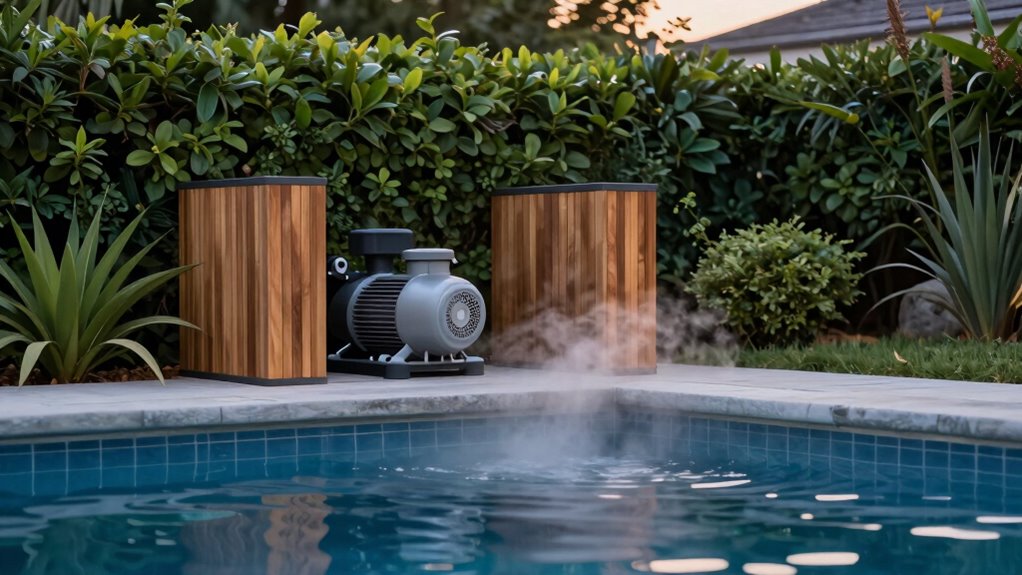 pool equipment noise reduction