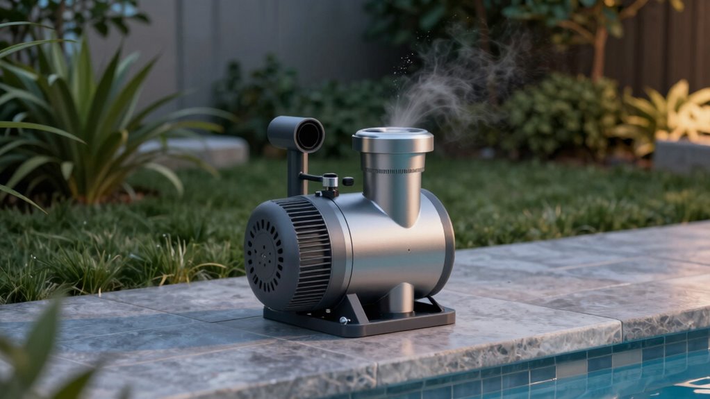 pool equipment vibration causes noise