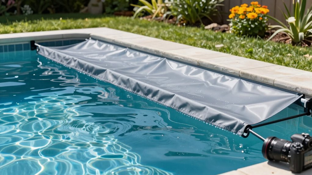 pool evaporation water saving techniques