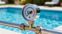 pool flow meter installation