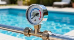 pool flow meter installation