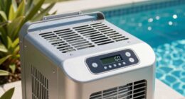 pool heater btu selection