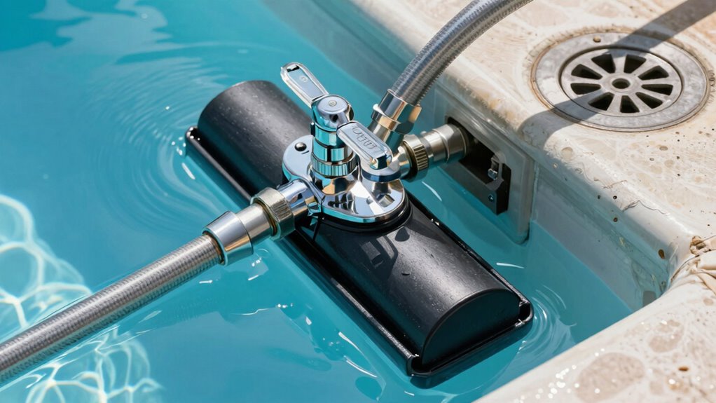 pool skimmer valve adjustment