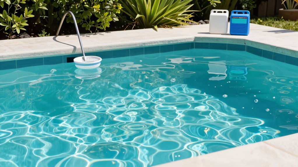 pool smell indicates oxidation