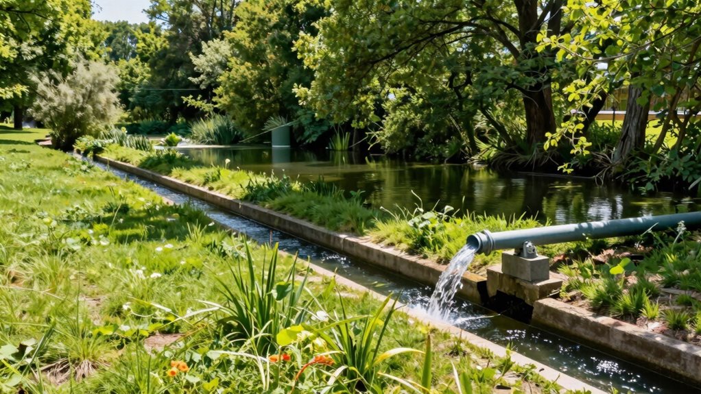 proper backwash water management