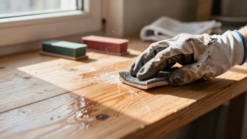 proper cleaning and finish removal