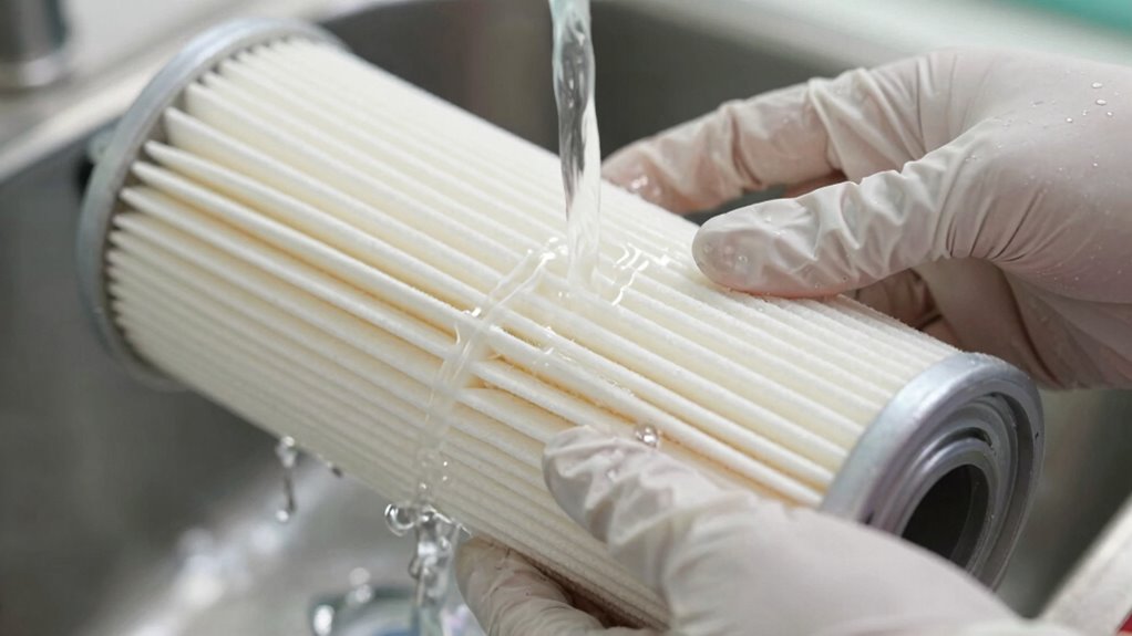 proper filter cleaning prolongs