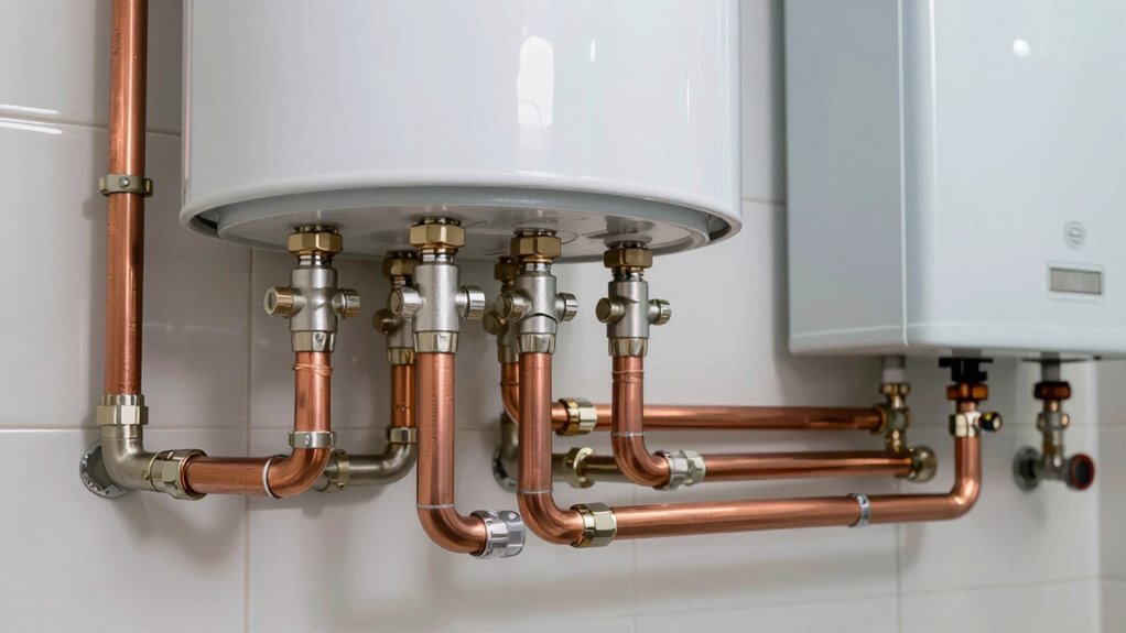 proper heat exchanger plumbing