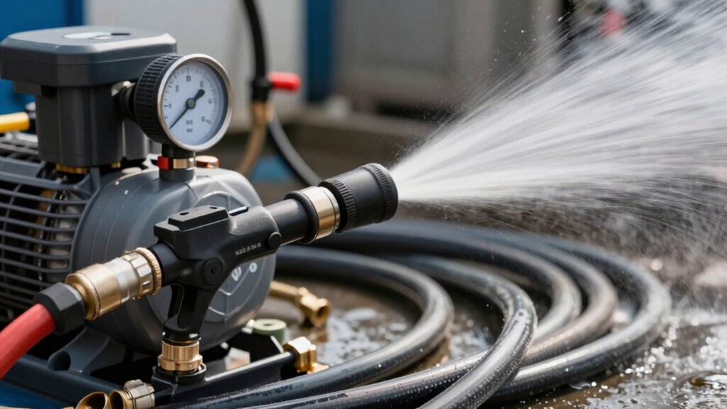 proper hose setup and maintenance