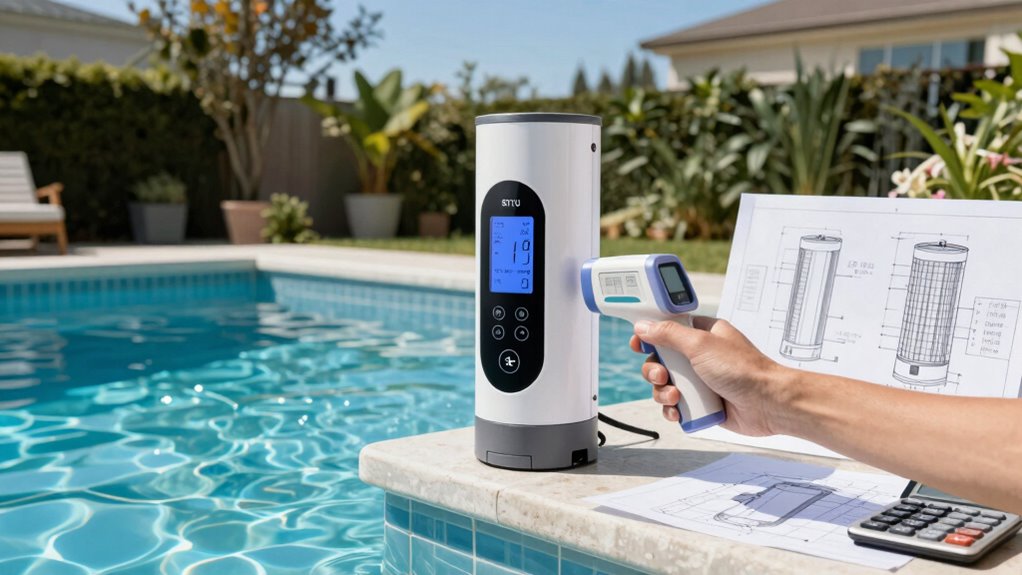 proper pool heater sizing